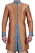 Sienna Brown Indian Wedding Indo-Western Sherwani for Men