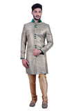 Unique Multicoloured Indian Wedding Indo-Western Sherwani for Men