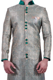 Unique Multicoloured Indian Wedding Indo-Western Sherwani for Men