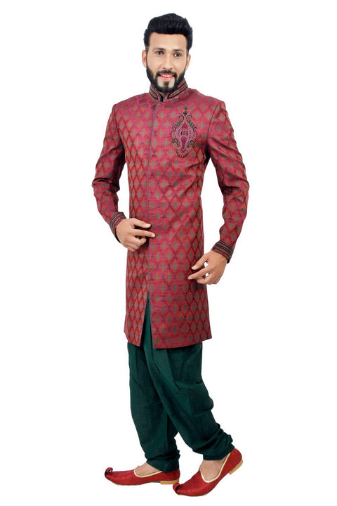 Royal Groom Indian Wedding Indo-Western Sherwani for Men