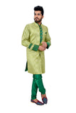 Kiwi Silk Traditional Indian Wedding Indo-Western Sherwani for Men