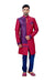 Multi Brocade Silk Traditional Indian Wedding Indo-Western Sherwani for Men