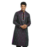 Blueviolet Indian Wedding Kurta Pajama Sherwani for Men