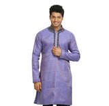 Lavender Indian Wedding Kurta Pajama Sherwani - Indian Ethnic Wear for Men