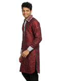 Scarlet Pathani Kurta for Men