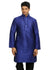 Violet Silk Pathani Kurta for Men