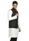 Black Nehru Jacket for Men