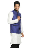 Blueviolet Nehru Jacket for Men