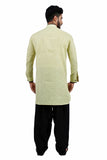 Saris and Things Limegreen Pathani Suit for Men