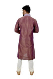 Indian Traditional Silk Brown Kurta Pajama for Men