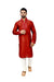 Indian Traditional Ghiccha Silk Blue Kurta Pajama for Men