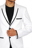 Exotic White Blazer for Men