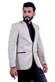 Perfectly Fitted Wheat Blazer for Men