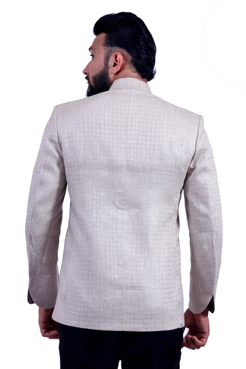 Perfectly Fitted Wheat Blazer for Men