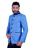 Surf Blue Blazer for Men