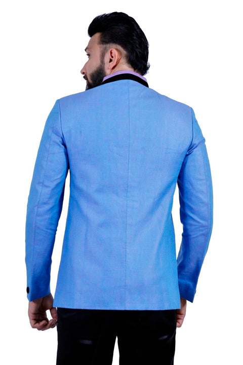 Surf Blue Blazer for Men