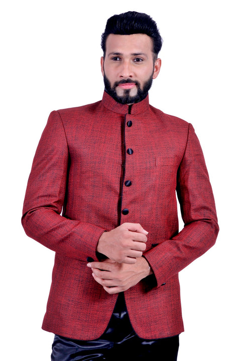 Brick Red Blazer for Men