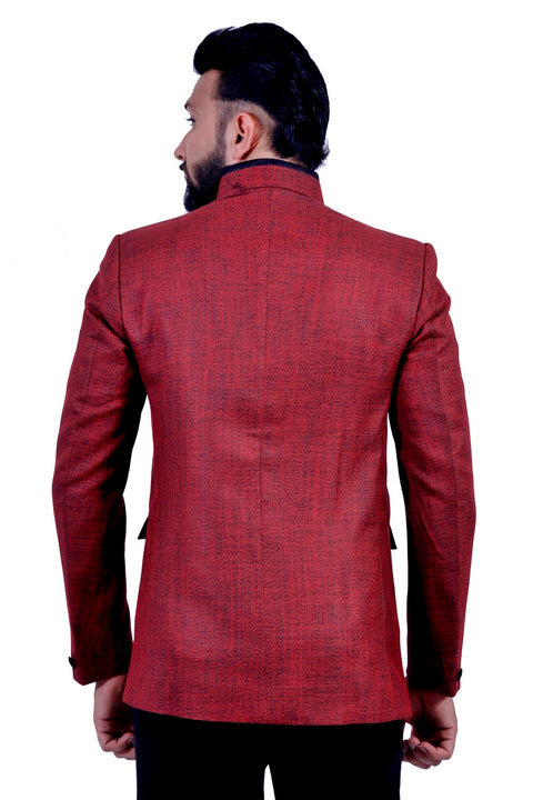 Brick Red Blazer for Men