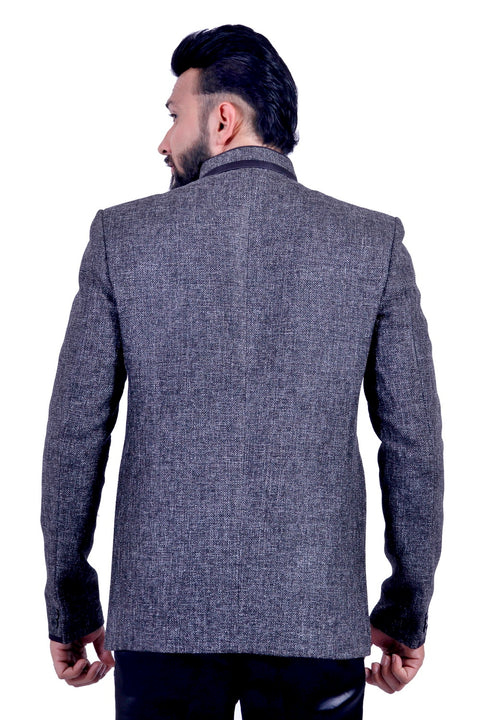 Dark Gray Blazer for Men