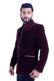 Dark Burgundy Blazer for Men