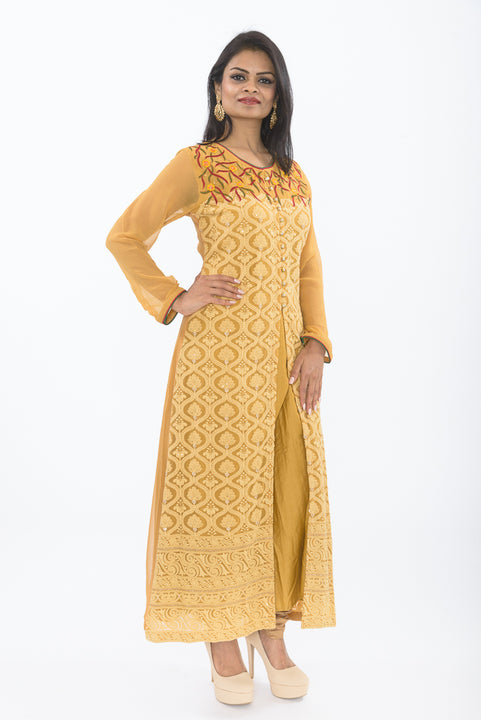 Sunflower Gold Kurti Salwar Kameez