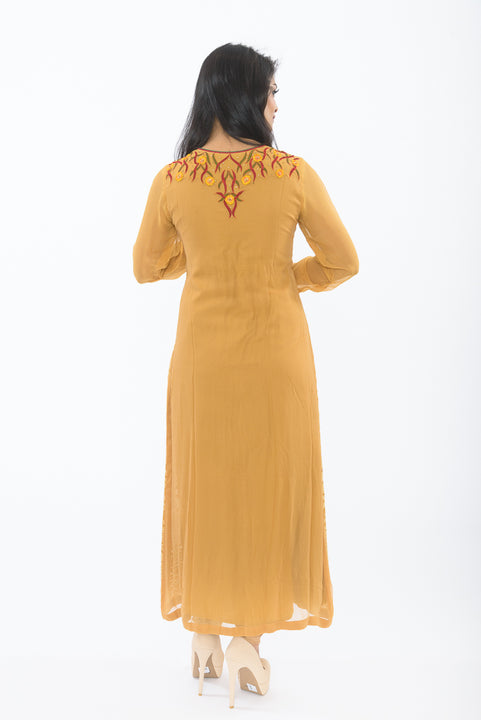 Sunflower Gold Kurti Salwar Kameez