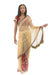 Alluring Maroon & Gold Lehenga Style Ready-Made Pre-Pleated Sari