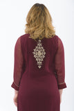 Passion Purple Kurti Salwar Kameez