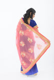Spring Fling Modern Floral Partywear Sari