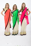 Rich and Famous Bright Colored Bridesmaid Saris -SNT10015