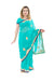 Seaside Teal Sari