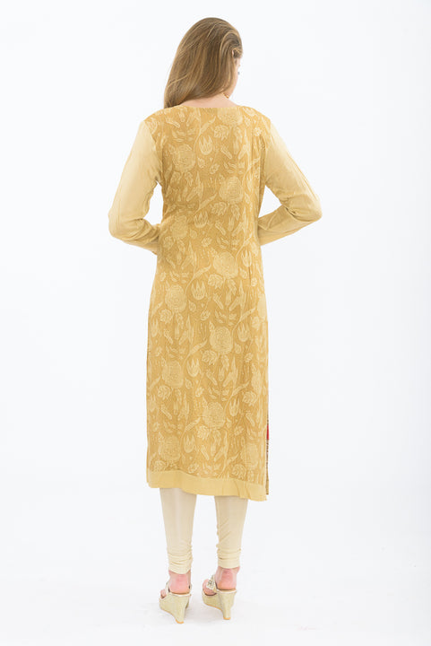 Tradition Long Kurti Salwar Kameez - Back