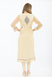 Traditiona Indian Long Kurti - Back