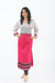 Cool Grey and Hot Pink Long Kurti