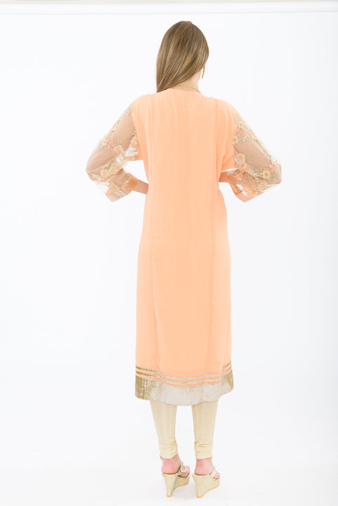 Peachy Keen Long Kurti