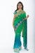 Divine Sage and Teal Ombre Pre Pleated Sari