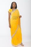 Golden Sun Ready-Made Pre Pleated Sari