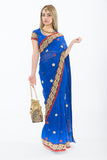 Atlantic Royal Blue Ready-Made Pre Pleated Sari