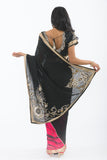 Summer Eclipse with Diamond Embroidery Sari