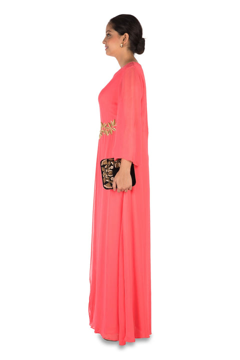 Bright Peach Long Tunic