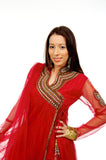 Striking Red Anarkali