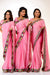 Trendy Pink Bridesmaids Sarees