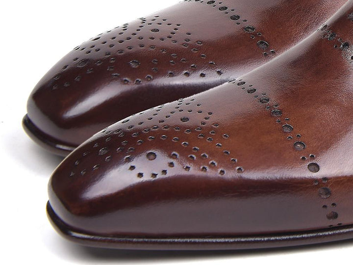 Paul Parkman Brown Classic Brogues Shoes (ID#ZLS11BRW) Size 11.5 D(M) US